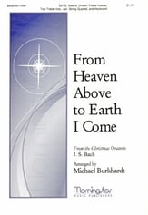 From Heaven Above to Earth I Come SATB choral sheet music cover